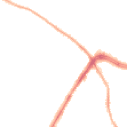 Night-time road noise heatmap for LS8 4JQ