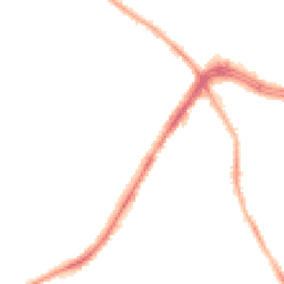 Night-time road noise heatmap for LS8 4LT