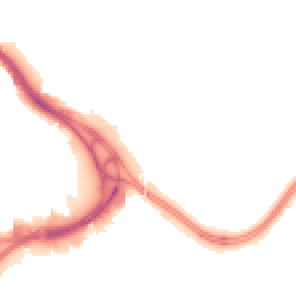 Night-time road noise heatmap for LS9 0AH