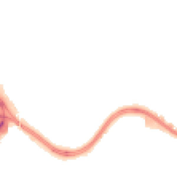 Night-time road noise heatmap for LS9 0BA