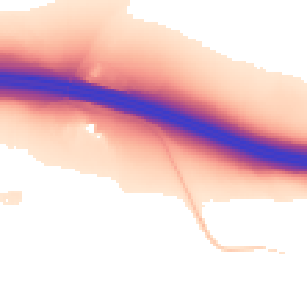 Daytime road noise heatmap for LS9 0FA