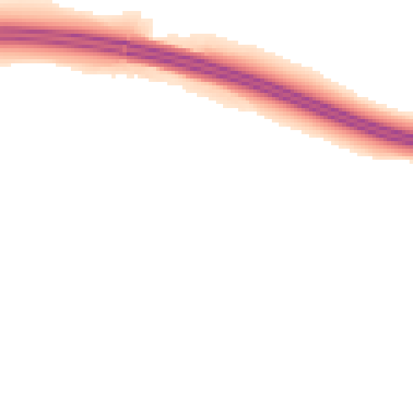 Night-time road noise heatmap for LS9 0FD
