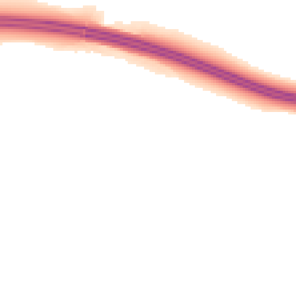 Night-time road noise heatmap for LS9 0FG
