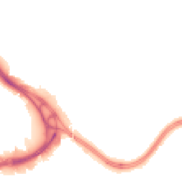 Night-time road noise heatmap for LS9 0SY