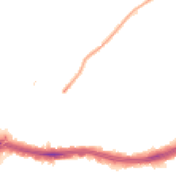 Night-time road noise heatmap for LS9 7EY