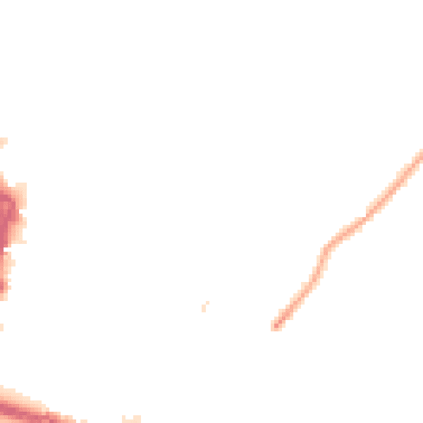 Night-time road noise heatmap for LS9 7PQ