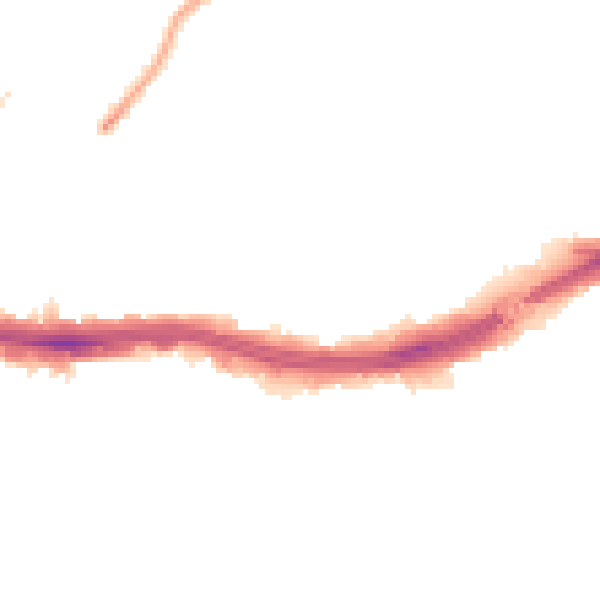 Night-time road noise heatmap for LS9 7RR