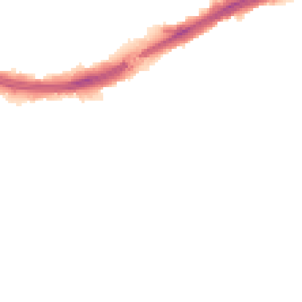Night-time road noise heatmap for LS9 9DD