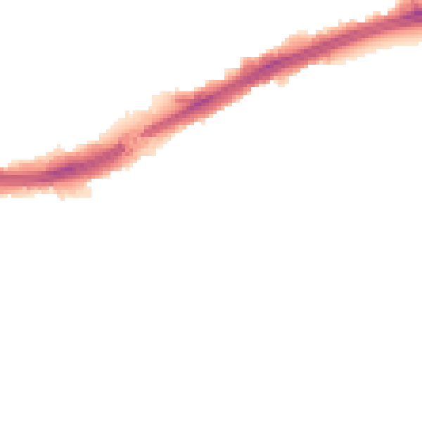 Night-time road noise heatmap for LS9 9DJ