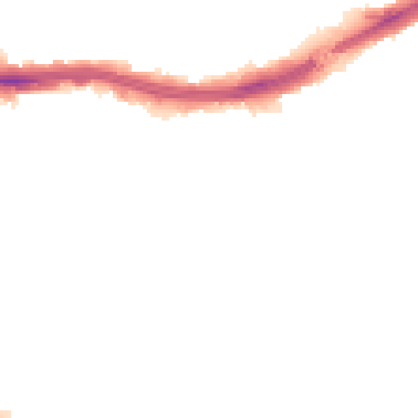 Night-time road noise heatmap for LS9 9JW
