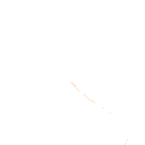 Night-time road noise heatmap for LU2 8UB