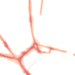 Night-time road noise heatmap for LU3 1BU
