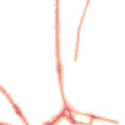 Night-time road noise heatmap for LU3 1DF