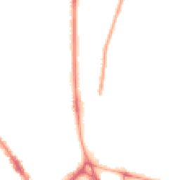 Night-time road noise heatmap for LU3 1DL
