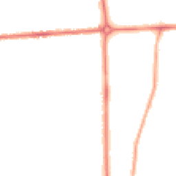 Night-time road noise heatmap for LU3 1EA