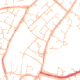 Daytime road noise heatmap for LU3 2ES