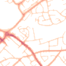 Daytime road noise heatmap for LU3 2SF