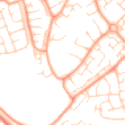 Daytime road noise heatmap for LU3 3LR