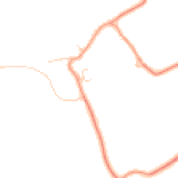 Daytime road noise heatmap for LU3 3PB