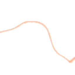 Night-time road noise heatmap for LU3 4AU