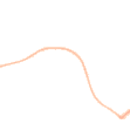 Night-time road noise heatmap for LU3 4AY