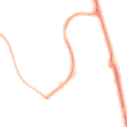 Night-time road noise heatmap for LU3 4DX