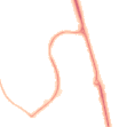 Night-time road noise heatmap for LU3 4EU