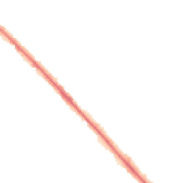 Night-time road noise heatmap for LU5 4AA