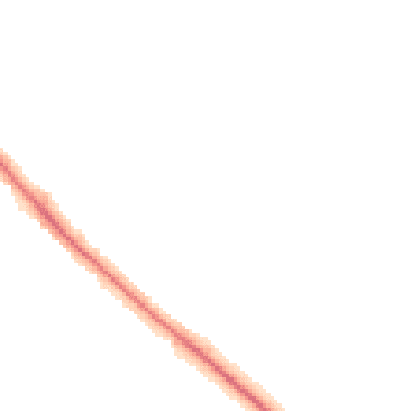 Night-time road noise heatmap for LU5 4ED