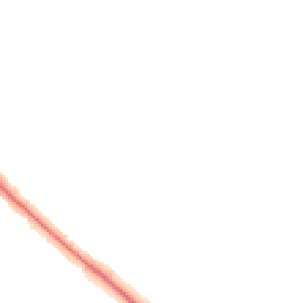 Night-time road noise heatmap for LU5 4EE