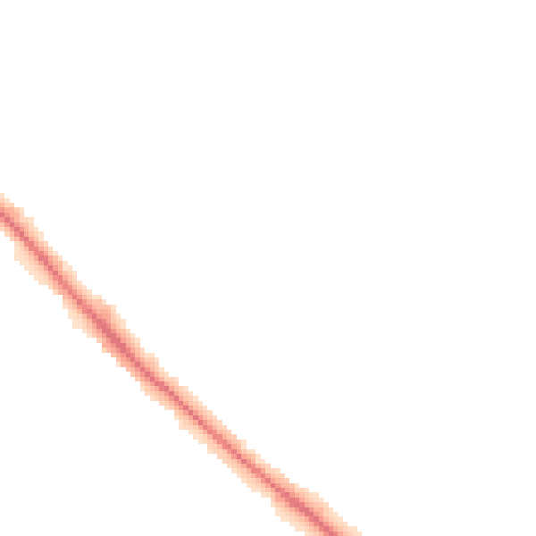 Night-time road noise heatmap for LU5 4EJ
