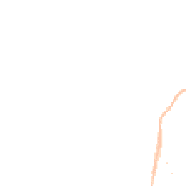 Night-time road noise heatmap for LU5 6AH