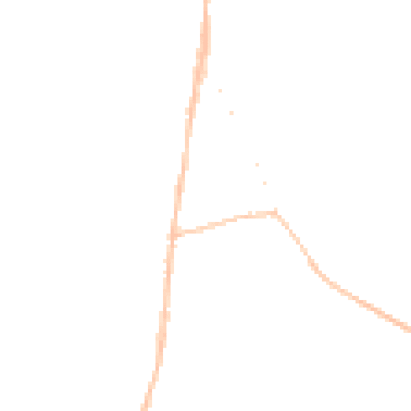 Night-time road noise heatmap for LU5 6EA