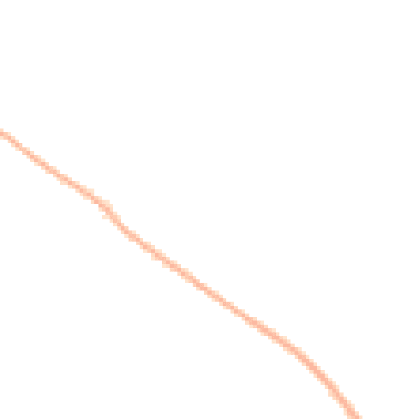 Night-time road noise heatmap for LU6 2EU
