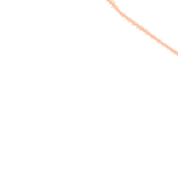 Night-time road noise heatmap for LU6 2EX