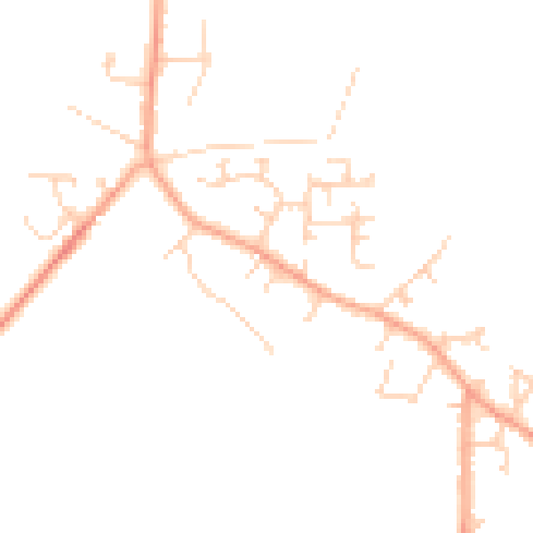 Daytime road noise heatmap for LU6 2FD
