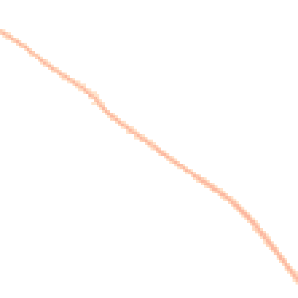 Night-time road noise heatmap for LU6 2FR
