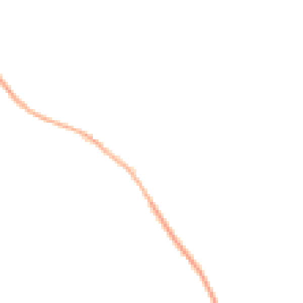 Night-time road noise heatmap for LU6 2HY
