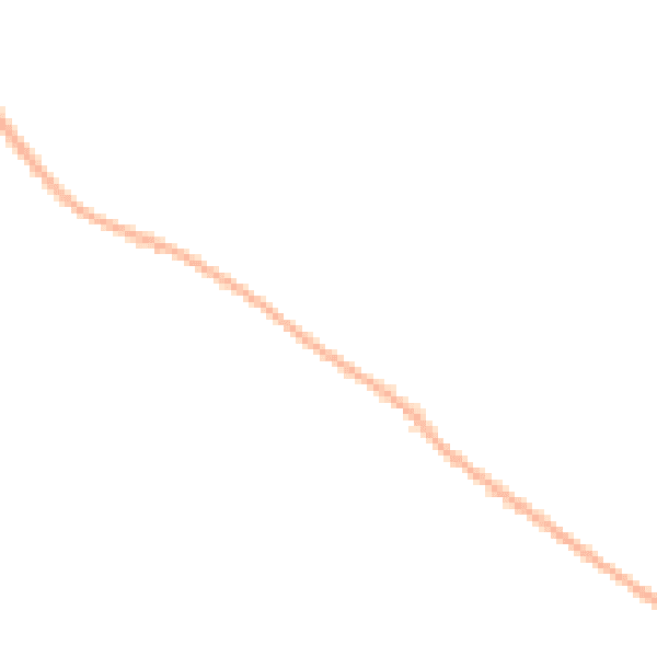 Night-time road noise heatmap for LU6 2NS