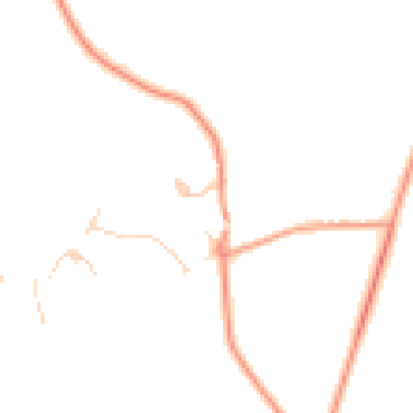 Daytime road noise heatmap for LU6 2QH