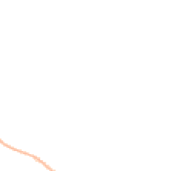 Night-time road noise heatmap for LU6 2RP