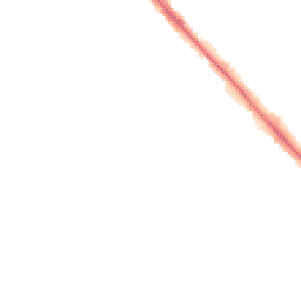 Night-time road noise heatmap for LU6 3NF
