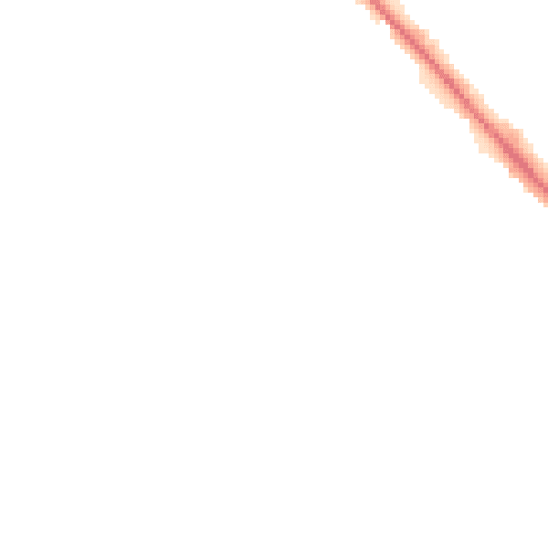 Night-time road noise heatmap for LU6 3PJ