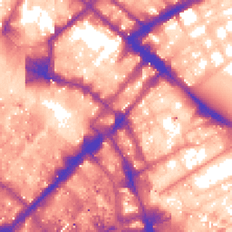 Daytime road noise heatmap for M1 1FY