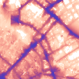 Daytime road noise heatmap for M1 1HL