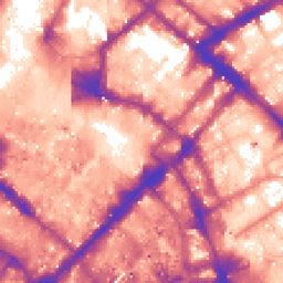 Daytime road noise heatmap for M1 1LU