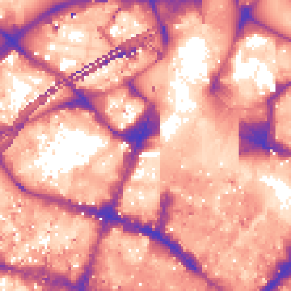 Daytime road noise heatmap for M1 1PX