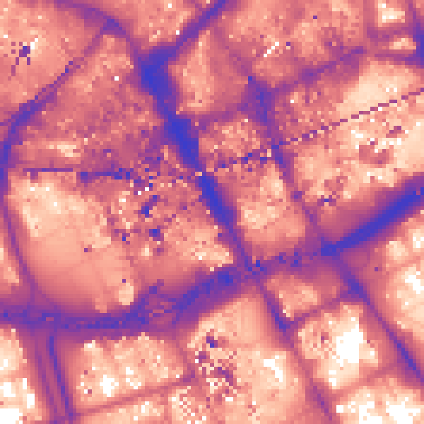 Daytime road noise heatmap for M1 5QA