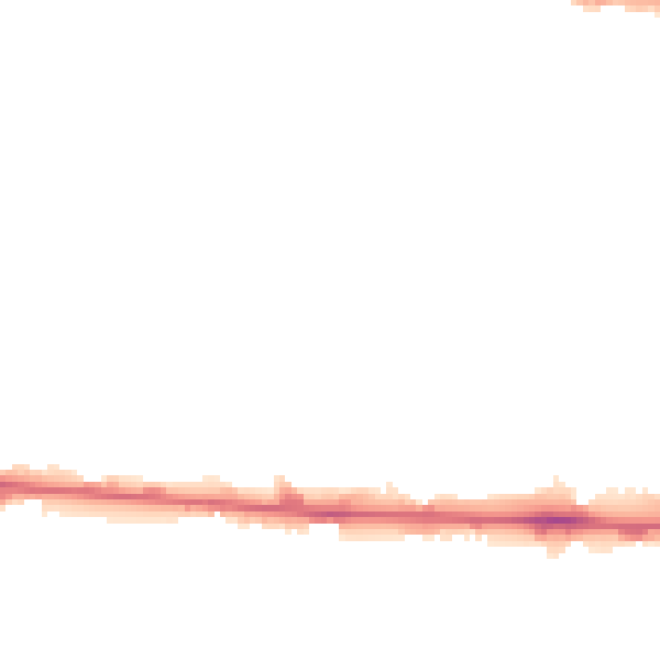 Night-time road noise heatmap for M11 1AD