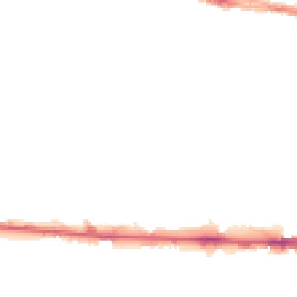 Night-time road noise heatmap for M11 1BB